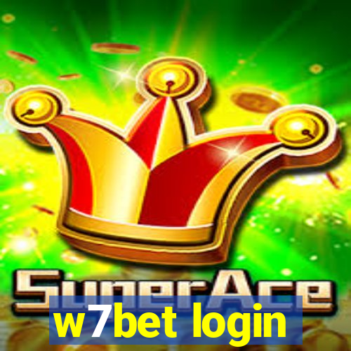 w7bet login